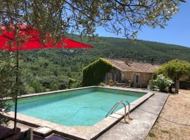 Holiday Home in Lacoste with Pool