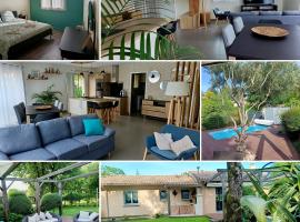 Villa Testarouch - Proche Bordeaux & Arcachon, hotel in Mios