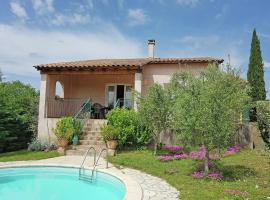 Peaceful Valley View Villa, Hotel in Cornillon