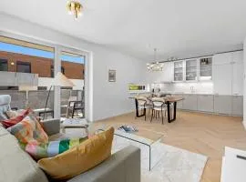 Shiny Stay with Balcony & Private Parking
