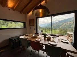 Chalet aux pieds des stations de ski avec spa