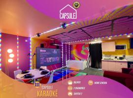 Capsule Karaoke - Jacuzzi - Nintendo Switch 2 - Projecteur, ξενοδοχείο σε Valenciennes