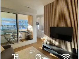 Centre-Ville, 5 min de la Plage, parking, piscine