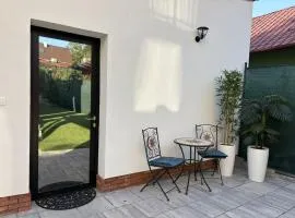 Little park house with car charger