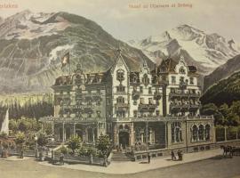 Carlton-Europe Vintage Adults Hotel, 4hvězdičkový hotel v destinaci Interlaken