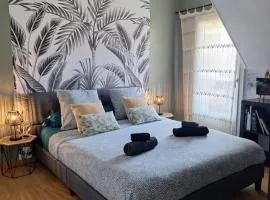 Chambre climatisée au cœur de brive avec téléviseur connecté wifi Netflix