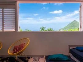 Chachacha Haut de villa vue sur mer et montagne