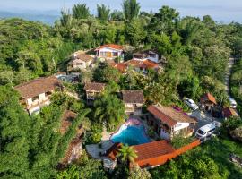 Caba&ntilde;as Los Achicuales, alojamiento con onsen en Cuetzalan del Progreso