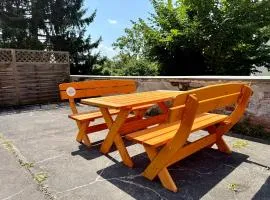 Am Schloss Wolkenstein, 86m2, 3BR, Babybett, Office