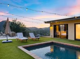 Designer Malibu Retreat w Private Pool Dual Firepits and A Panoramic Views