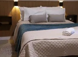 Espaço Harmonia - um apartamento inteiro e aconchegante para vc! Roupa de cama e banho linha hotel