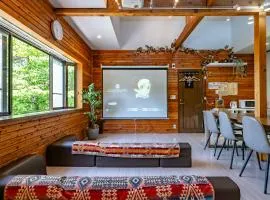 Private hot-spring Villa in Kusatsu #projector