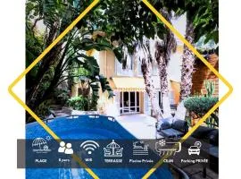 Eden Housse Villa, pool, 2 min to beaches
