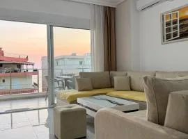 Orges Apartment - Top-Lage in Saranda mit Balkon und Meerblick