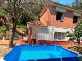 House with pool in Collserola natural park