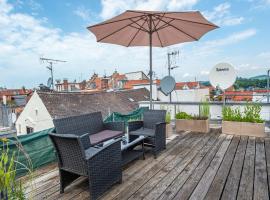 Ferienwohnungen Spiegel - Fewo mit Dachterrasse Mediterran 3, готель у місті Ліндау