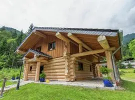 Family log cabin in the Alps