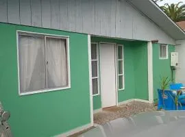 Cabaña en parcela