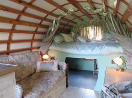 Rustic rural retreats, luxe tent in Simonsbath