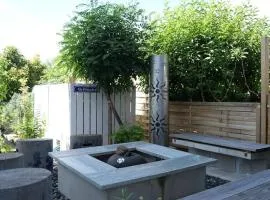 Ferienwohnung mit Entspannungserlebnis im Garten mit Terrasse