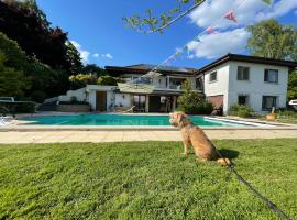 Alps and Lakeview Villa with Pool, hotel que aceita animais de estima&ccedil;&atilde;o em Haut-Vully