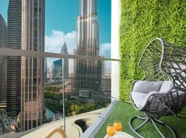 Luxury Grande Suites by Hostiva - Full Burj Khalifa View