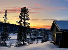 Brand new cabin on the sunny side of Gaustatoppen with a beautiful view