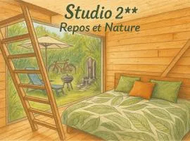 Studio Nature et Beauregard 30m2 en duplex proche lac, cures thermales et commerces