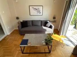 2 Newly Renovated Charming Apartments steps from Panormou Metro Station