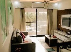 1bhk with Pool & Wifi near Candolim beach