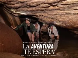 Grutas el Encanto - Casa de la Colina - Ruta a Petén