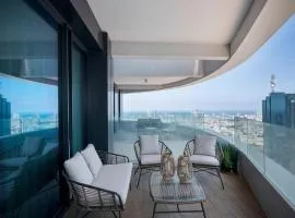 Prestige & Sea View 1BR with Parking TLV By Barnes