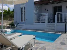 Villa in Loutra with Sea View and Pool