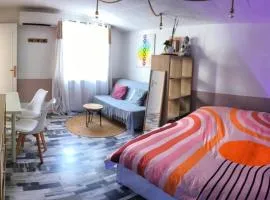 Independent studio with garden