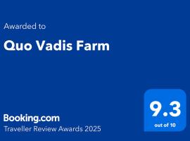 Quo Vadis Farm, hotel in Māngwa