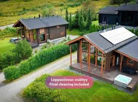Villa Lumikki 1&2 - 16 hlö, Both villas, Luoteis-Himos Ski-inout