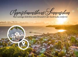 Appartementhaus Sonnenschein - 250m zum Strand im Zentrum von Binz