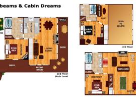 Moonbeams & Cabin Dreams by American Patriot Getaways, hotel v destinaci Little Cove