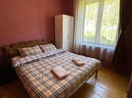 Svaneti Heaven, hotel pro pobyt s dom&aacute;c&iacute;mi mazl&iacute;čky v destinaci Lentekhi
