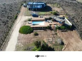 Casa en la playa-campo