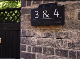 3-Bed Cottage Sleeps 8 Walk to Thames Garden, дом у озера в аренду в городе Hampton