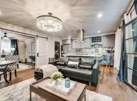 Modern Dallas Condo Smart Bed Hot Tub