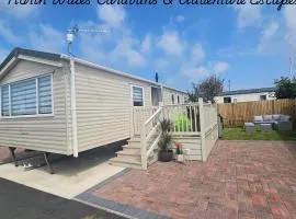 Platinum Caravan with Decking & Garden