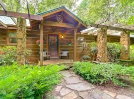 Drifting Feather Mountain Cabin Waterfront Deck
