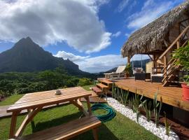 Fare Maraea Iti, levný hotel v destinaci Moorea