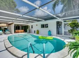Lanai and Pet Friendly! Retro-Chic Sarasota Home!