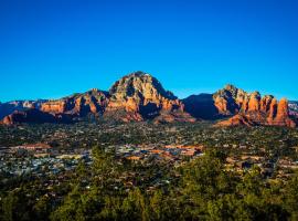 Verde Valley One-Bedroom Park Model Cabin 13, resort village in Cottonwood