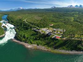 Målselvfossen Feriesenter, campsite in Bardufoss