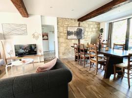 L'Escapade de Pierrefonds - vue château - jardin