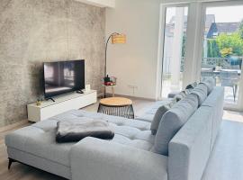 NIRO I Design City Apartment, Neubau, Dachterrasse, Parkplatz, Top Lage, hotel i Schwetzingen